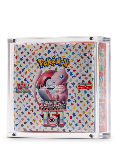 Caja Expositora de Acrílico - Caja de Sobres Pokémon Japonesa Estándar