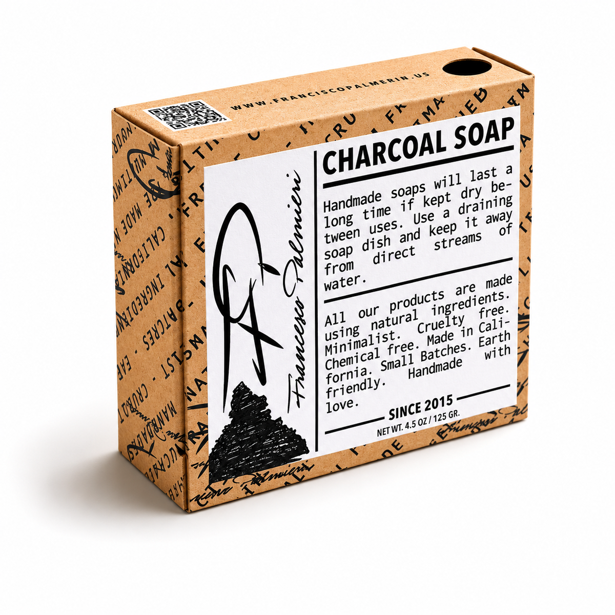 SOAP BAR - CHARCOAL — photo 2 of 4