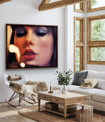 Midnights - Taylor Swift Oil Painting Print