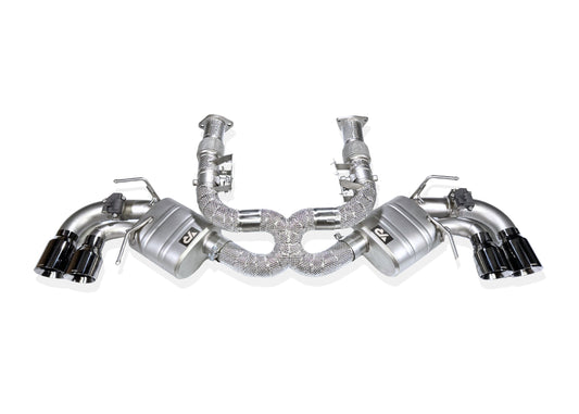Corvette C8 Stingray (AFM/NPP) X-pipe Exhaust System VANTA Edition - Yonristic Performance — photo 1 of 10
