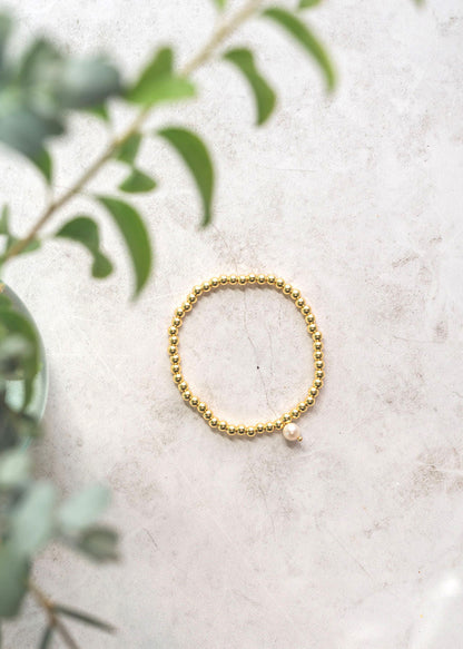 Pearl Drop Bracelet - Water Proof
