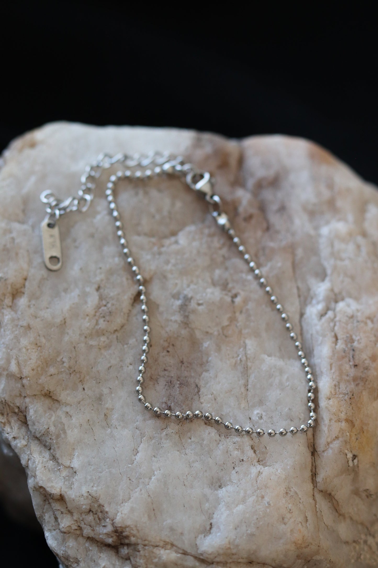 Waterproof Gold & Silver Beaded Bracelet | Stacking Chain