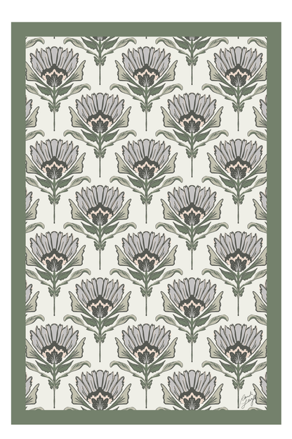 Sage & Bloom Double-Sided Tea Towel