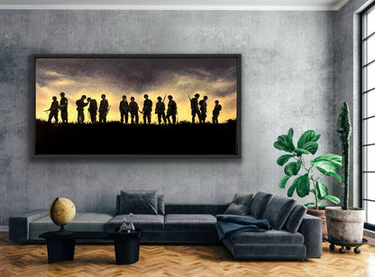 Easy Company - Band of Brothers Silhouette