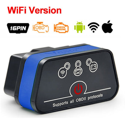 Vgate icar2 Bluetooth/Wifi OBD2 Herramienta de diagnóstico ELM327 Bluetooth/wifi OBD 2 Escáner Mini ELM327 para android/PC/IOS Lector de código