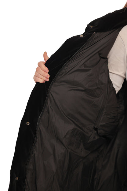 Transformer 2 in 1 Velour Down Coat/Vest
