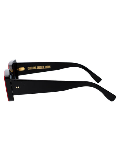 CUTLER AND GROSS Acetate Mini Sunglasses for Women