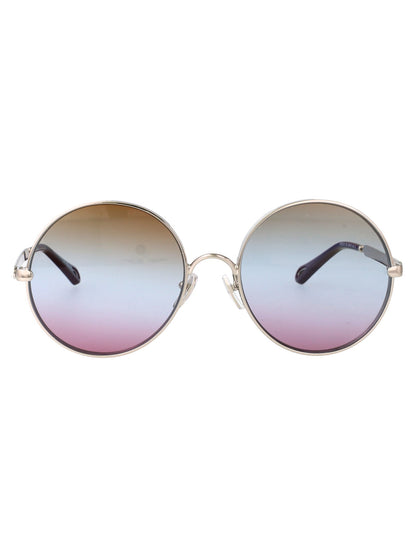 CHLOÉ Chic Women's Mini Sunglasses - Stylish Metal Frame