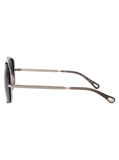CHLOÉ Chic Women's Mini Metal Sunglasses