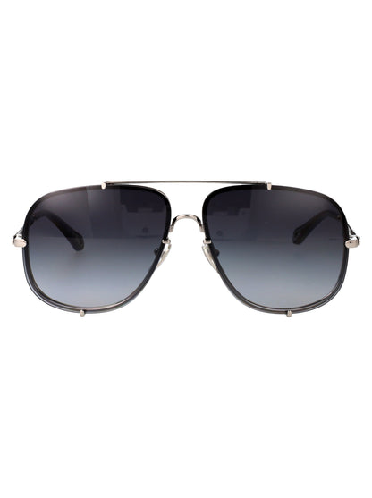 CHLOÉ Chic Women's Mini Metal Sunglasses