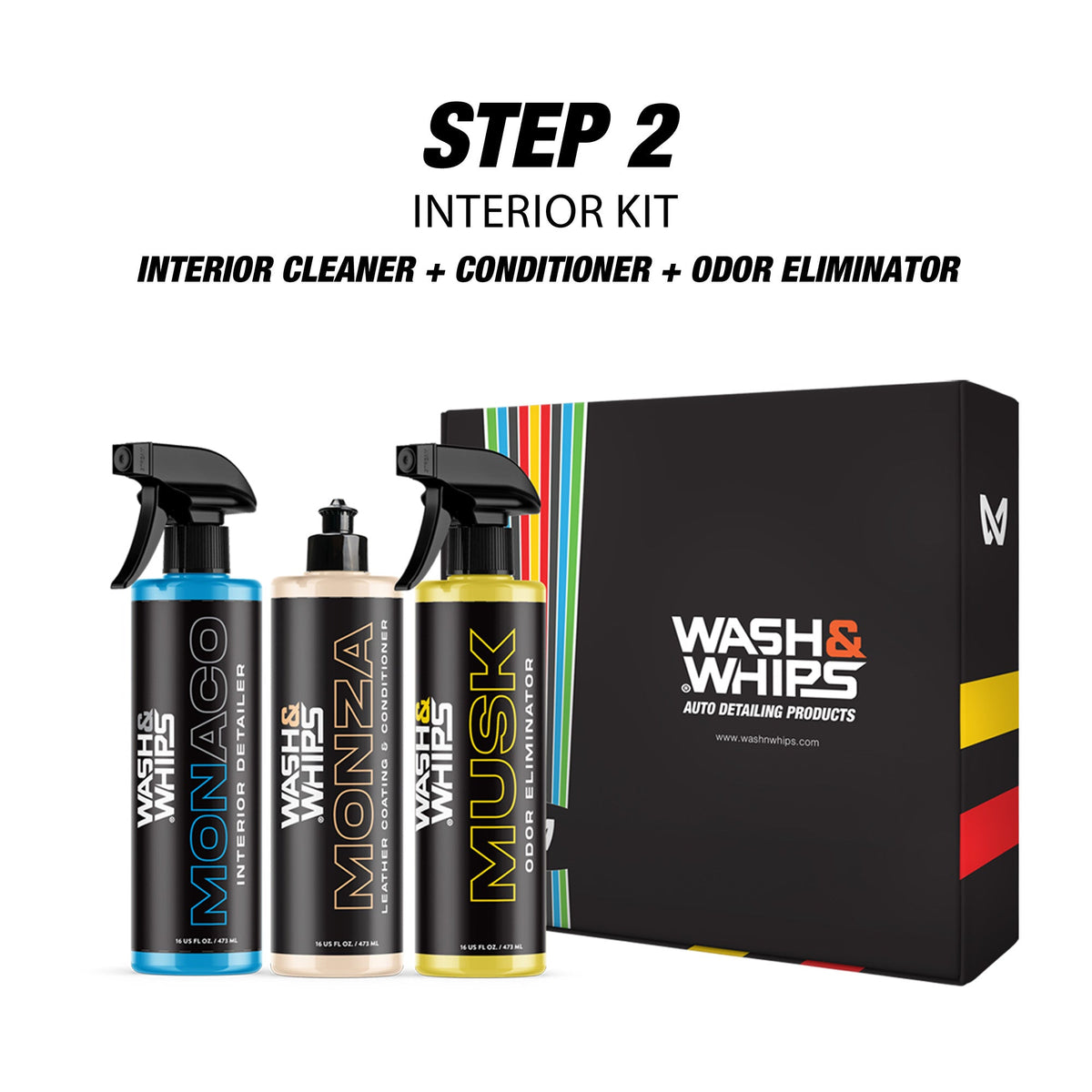 WASH&WHIPS 3-Step Car Care System — photo 3 of 10