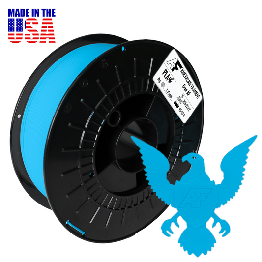 Cyan AF 1,75 mm PLA+ Filament für Farblithophane