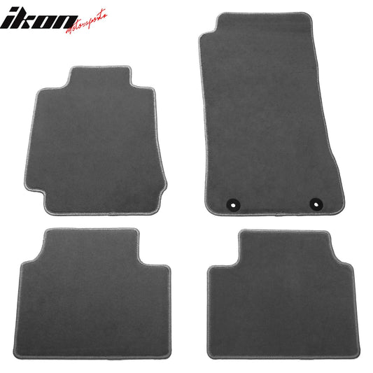 2017-2024 Alfa Romeo Giulia OE Gray Front Rear Floor Mat Carpet Nylon — photo 2 of 9