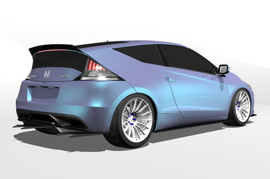 Diffuser V1+ – Honda CR-Z (ZF1/ZF2, 2010-2016) — photo 2 of 2
