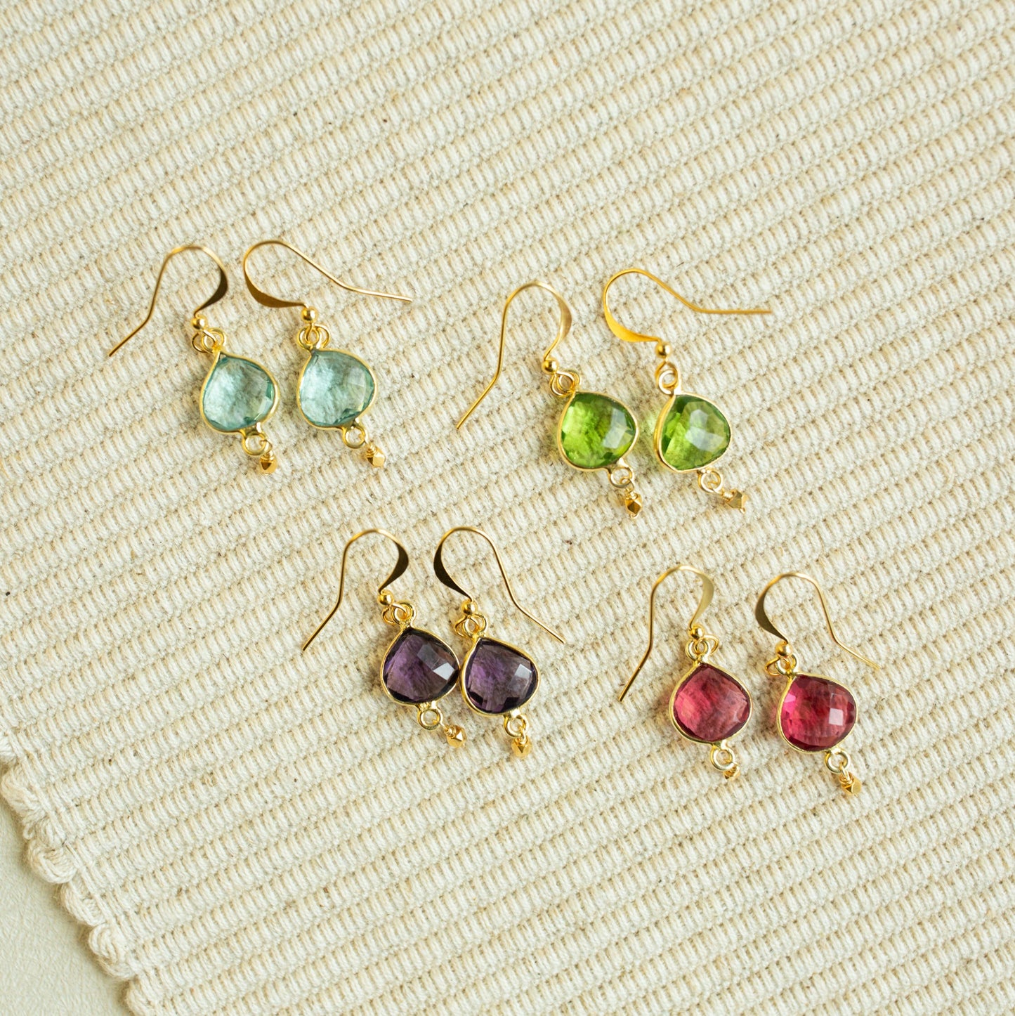 Aquamarine Ballet Drop Earrings