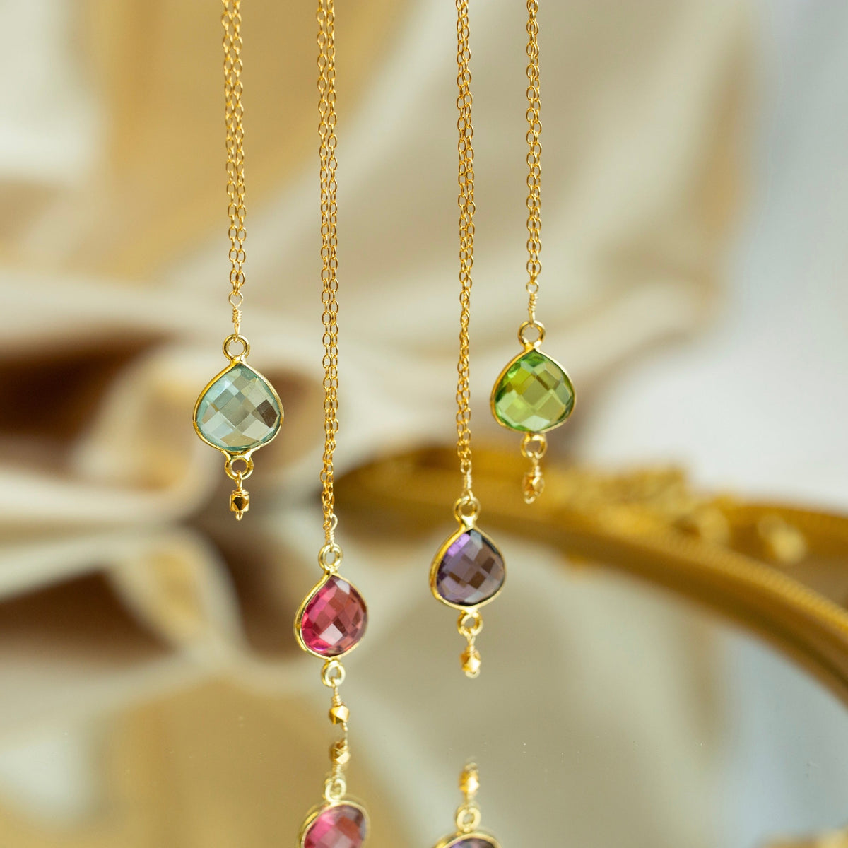 Pink Tourmaline Ballet Pendant
