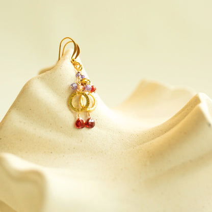 Amethyst Solara Earrings