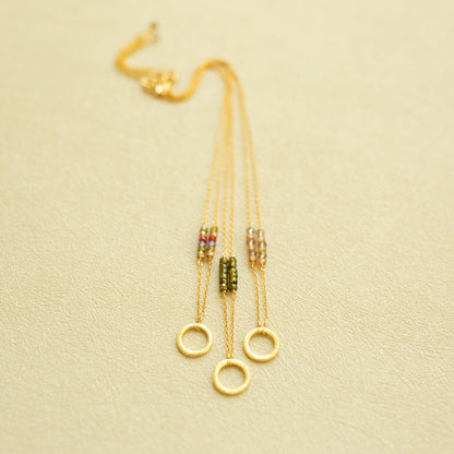 Rainbow Solara Necklace