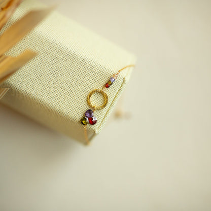 Champagne Quartz Solara Bracelet
