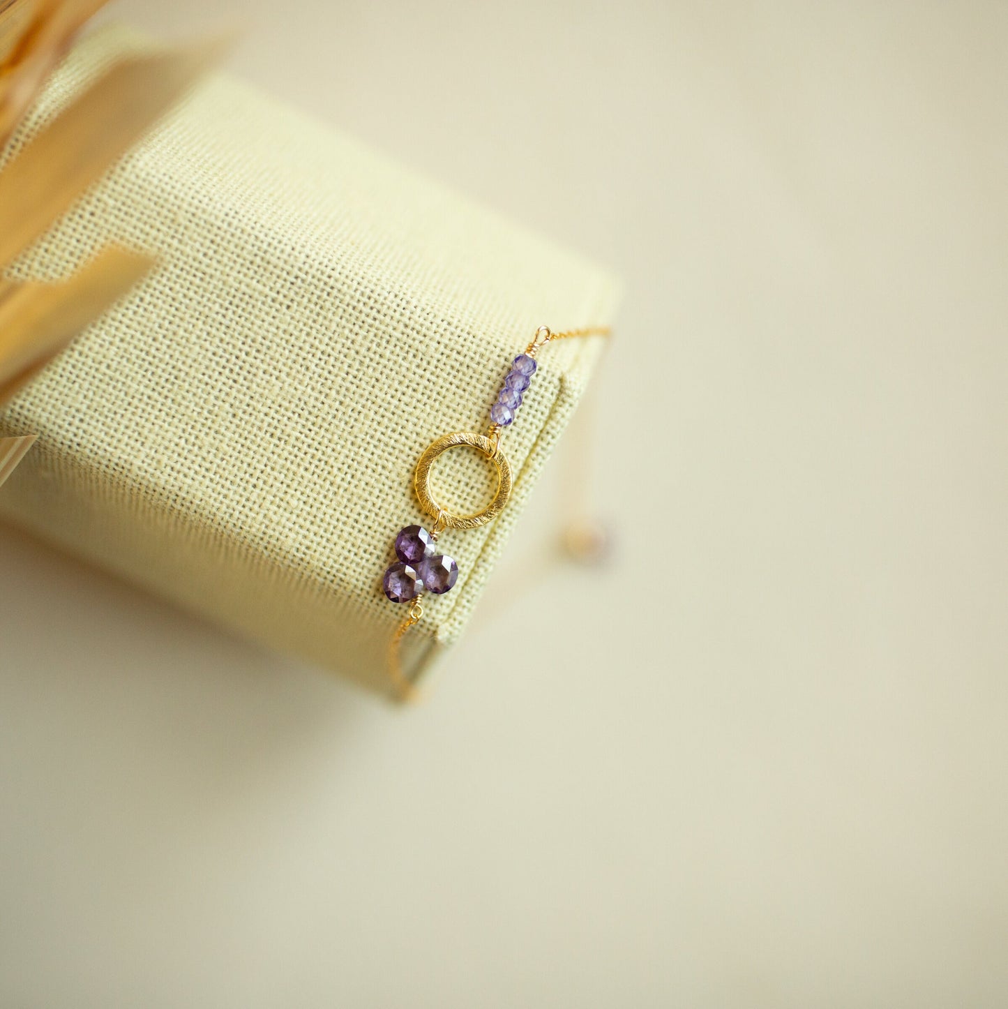 Pink Tourmaline Solara Bracelet