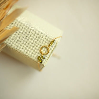 Champagne Quartz Solara Bracelet