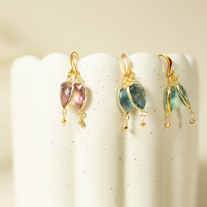 London Blue Gold Isla Earrings