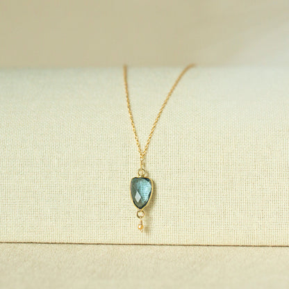 London Blue Silver Isla Necklace