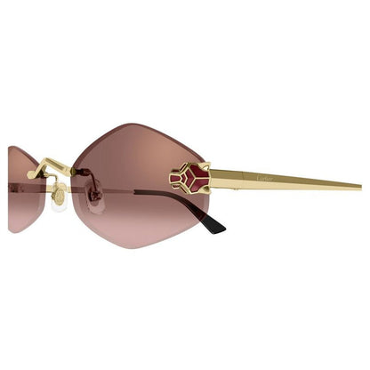 CARTIER Elegant Women's Sunglasses - CT0433S 006
