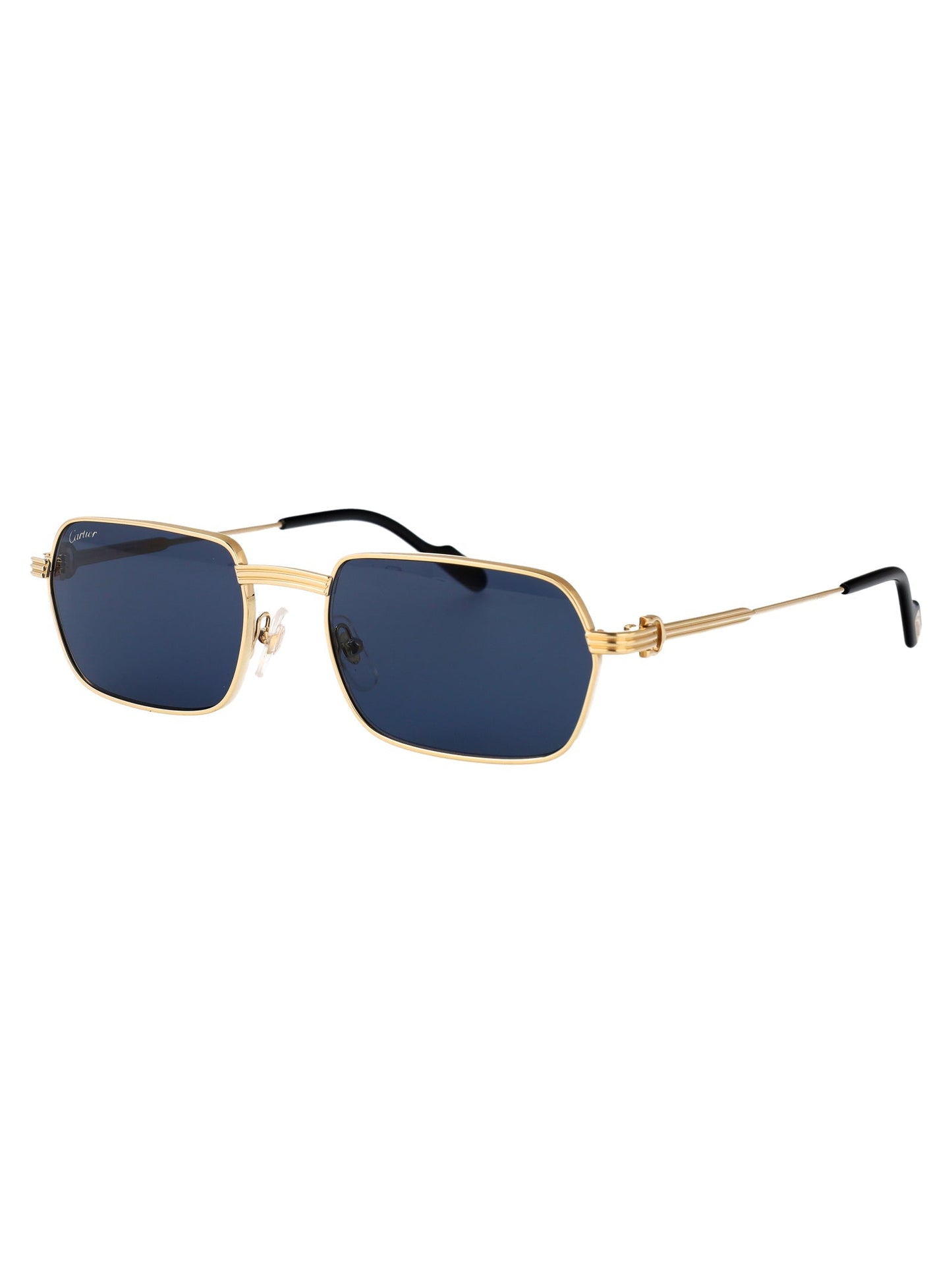CARTIER Chic Men's Sunglasses with Metal Frame