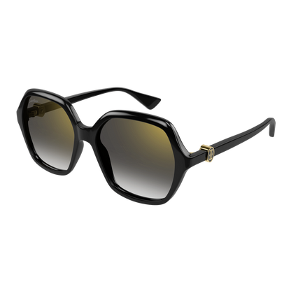 CARTIER Chic Women's Oversized Sunglasses