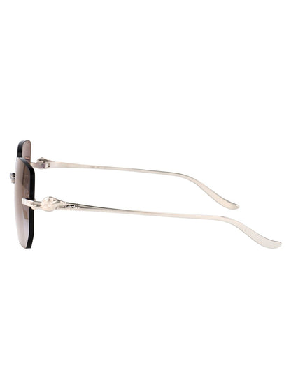 CARTIER Stylish Women's Cat-Eye Sunglasses