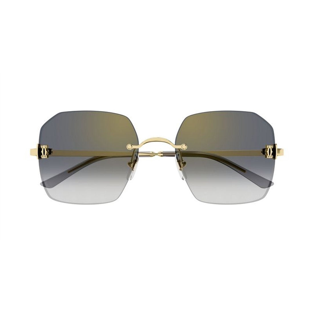CARTIER Elegant Women's Metal Sunglasses - CT0591S Mini Style