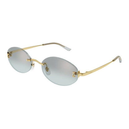 CARTIER Elegant Women's Metal Sunglasses CT0592S 004