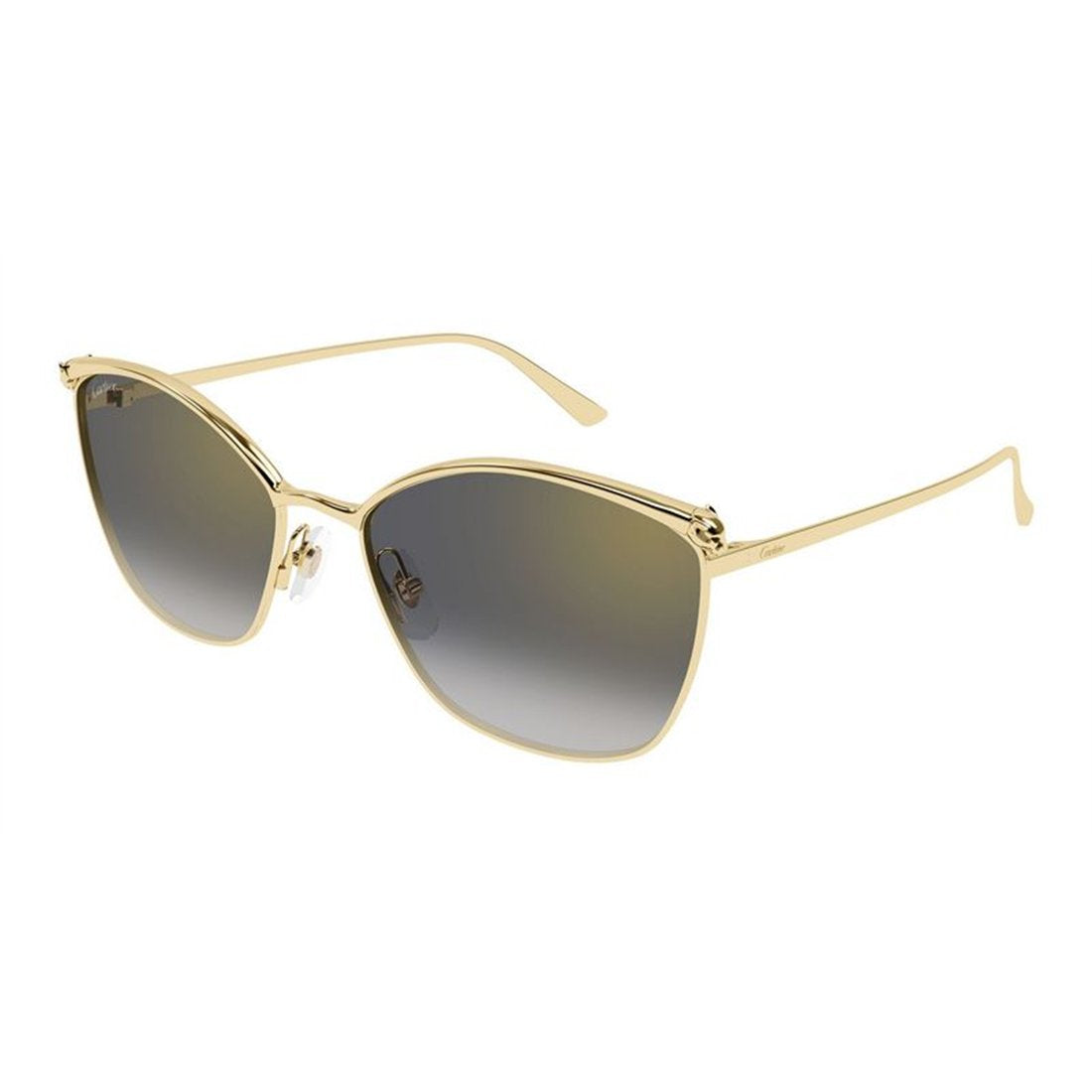 CARTIER Elegant Women's Mini Metal Sunglasses