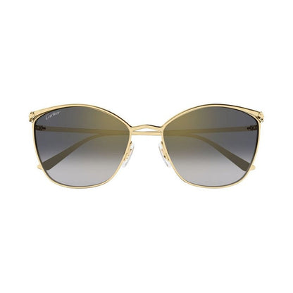 CARTIER Elegant Women's Mini Metal Sunglasses