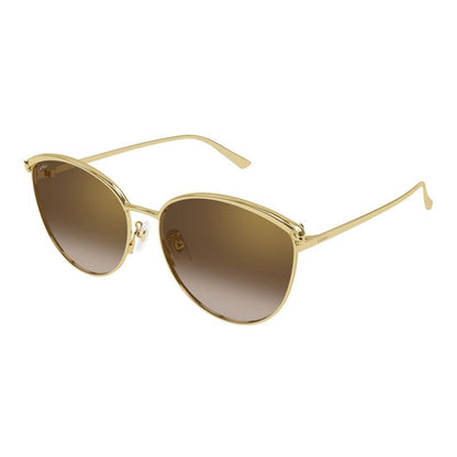 CARTIER Elegant Women's Metal Sunglasses - Timeless Summer Style
