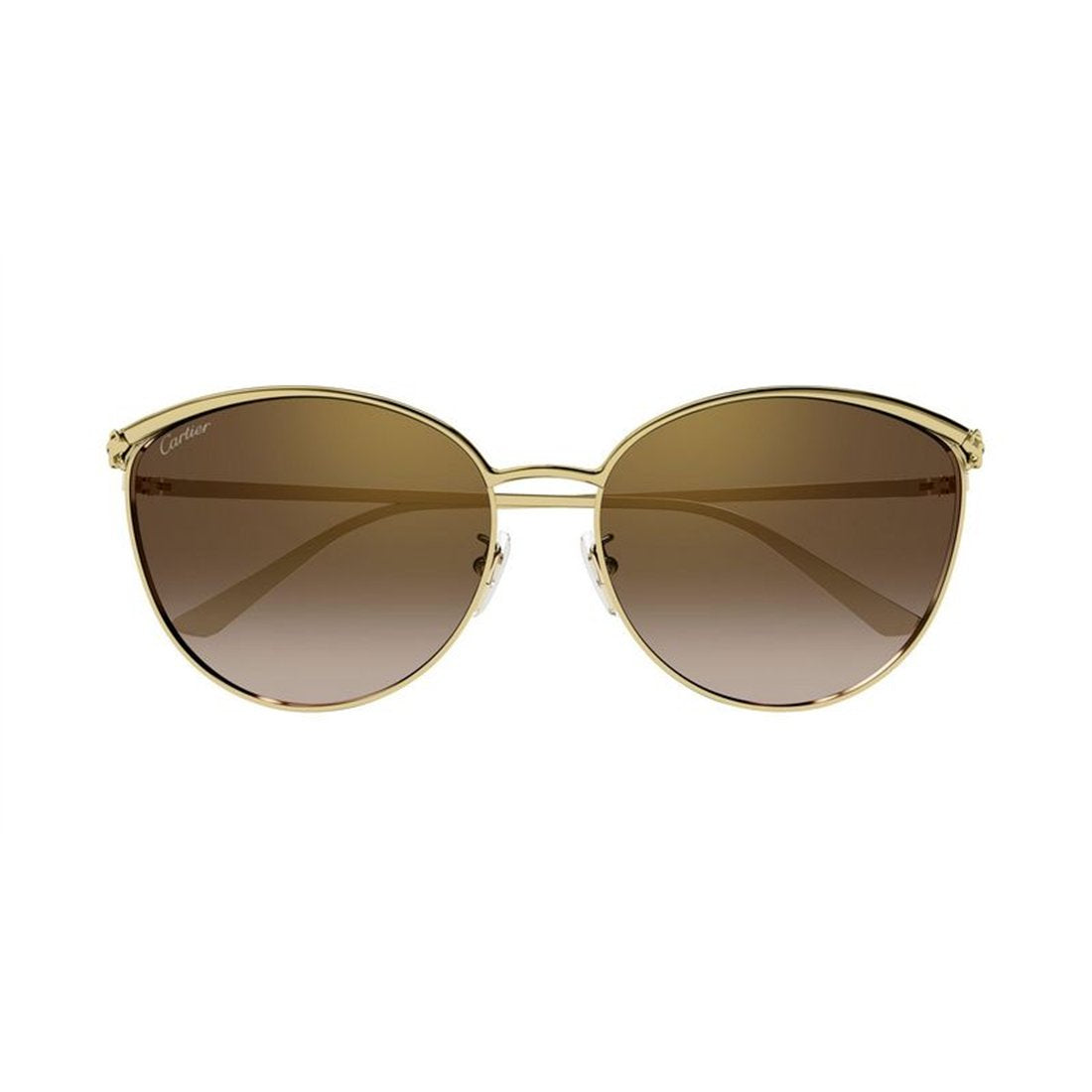 CARTIER Elegant Women's Metal Sunglasses - Timeless Summer Style