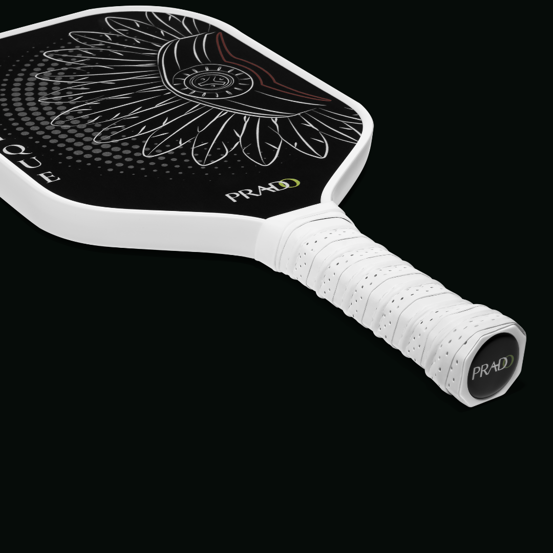 Prado Cacique 16mm Raw Carbon Pickleball Paddle – MPP Foam Core