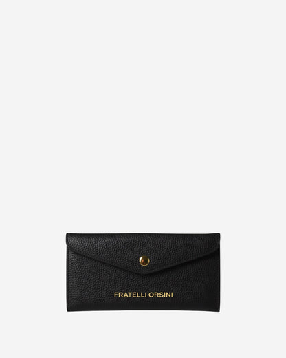 Carmina (black) - Italian calf leather women’s wallet — photo 3 of 5