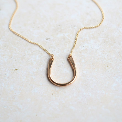 Cannon Horseshoe Necklace