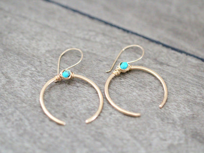 Caporal Earrings - Turquoise