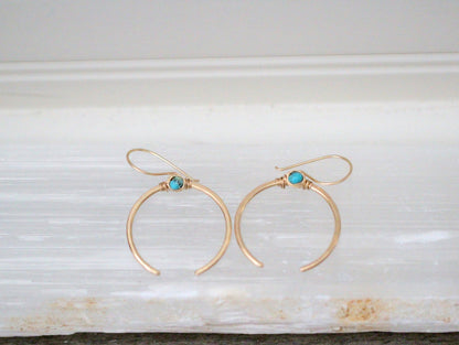 Caporal Earrings - Turquoise