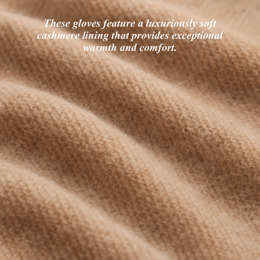 Leonora (vac) - Italian "8 Button Length" Cashmere Lined Leather Gloves — photo 2 of 7