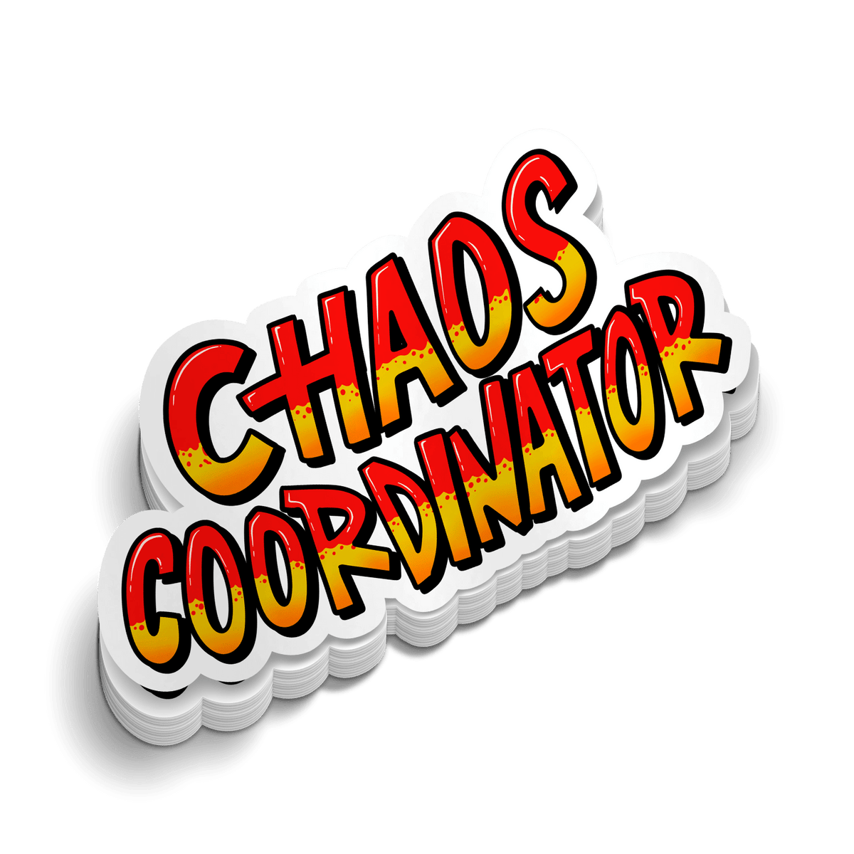 Chaos Coordinator - Hard Hat Decal — photo 1 of 2