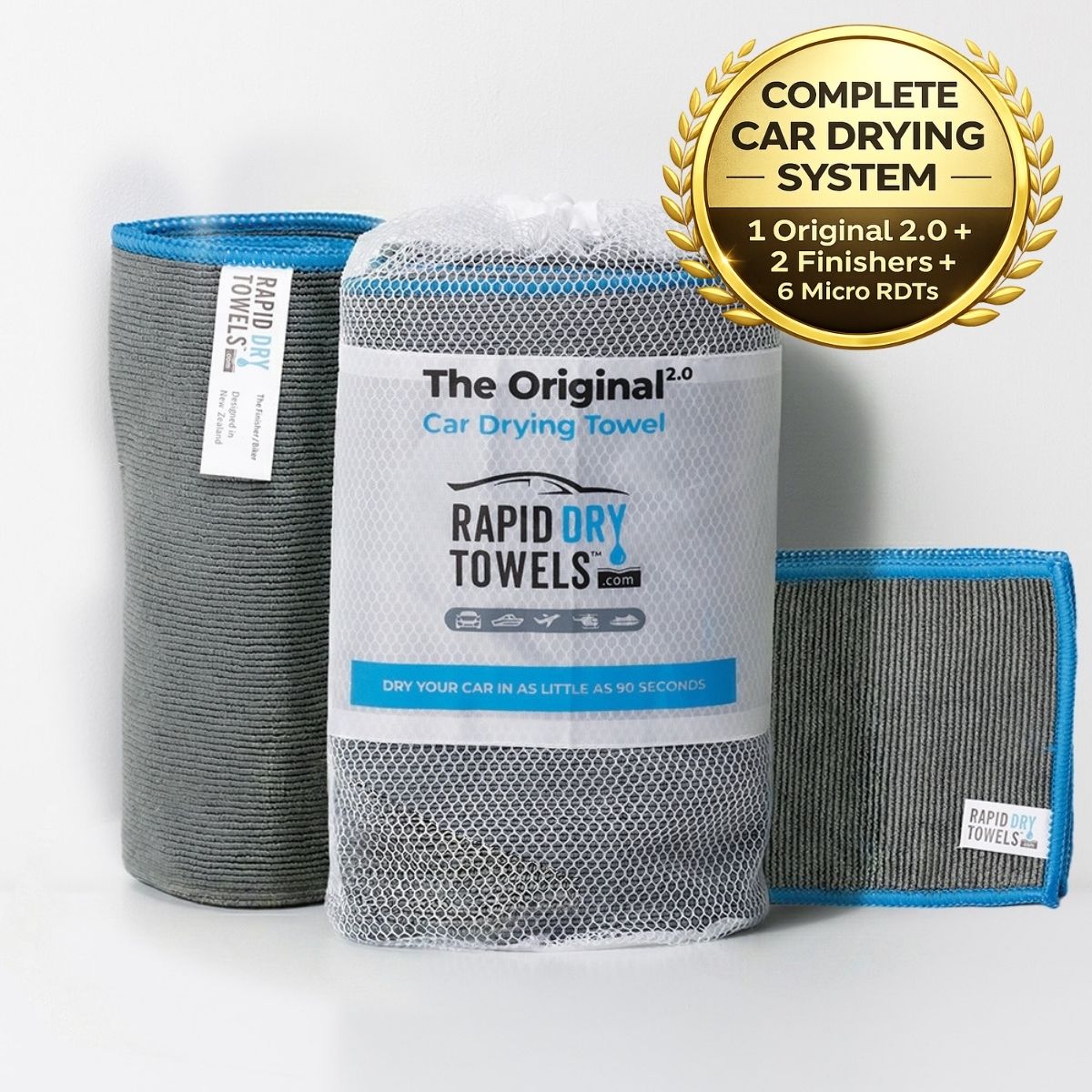 Complete Car Drying System - Original 2.0, 2 Finishers & Micro RDTs — photo 1 of 10