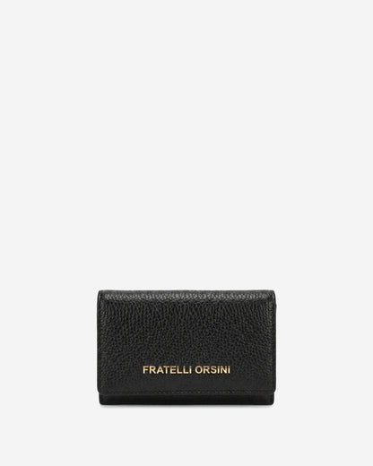 Costanza (black) - Italian calf leather women’s wallet — photo 3 of 5