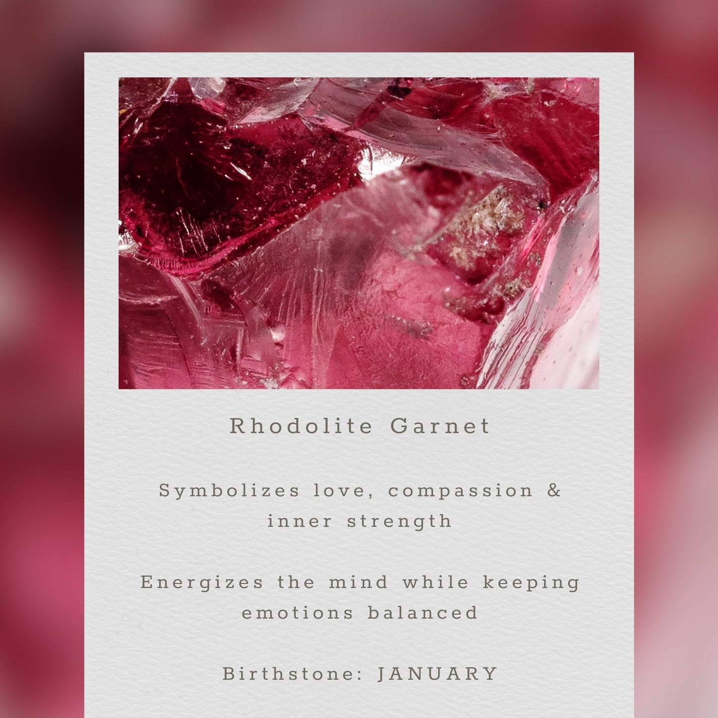 Pink Garnet Gold Drop Earrings