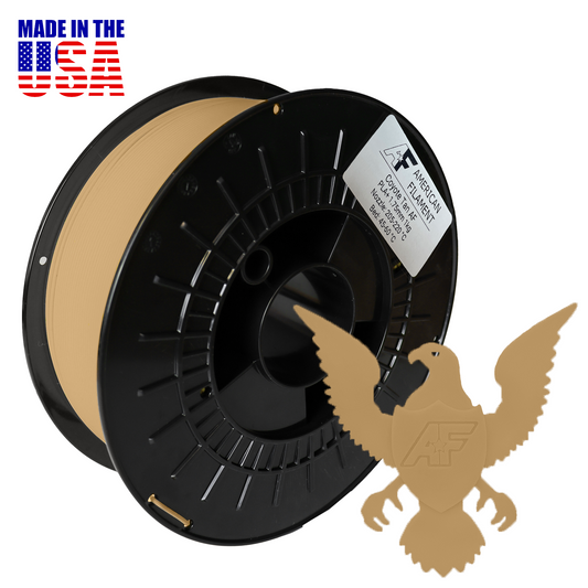 Coyote Tan AF PLA+ 3D-Drucker-Filament, 1,75 mm Durchmesser