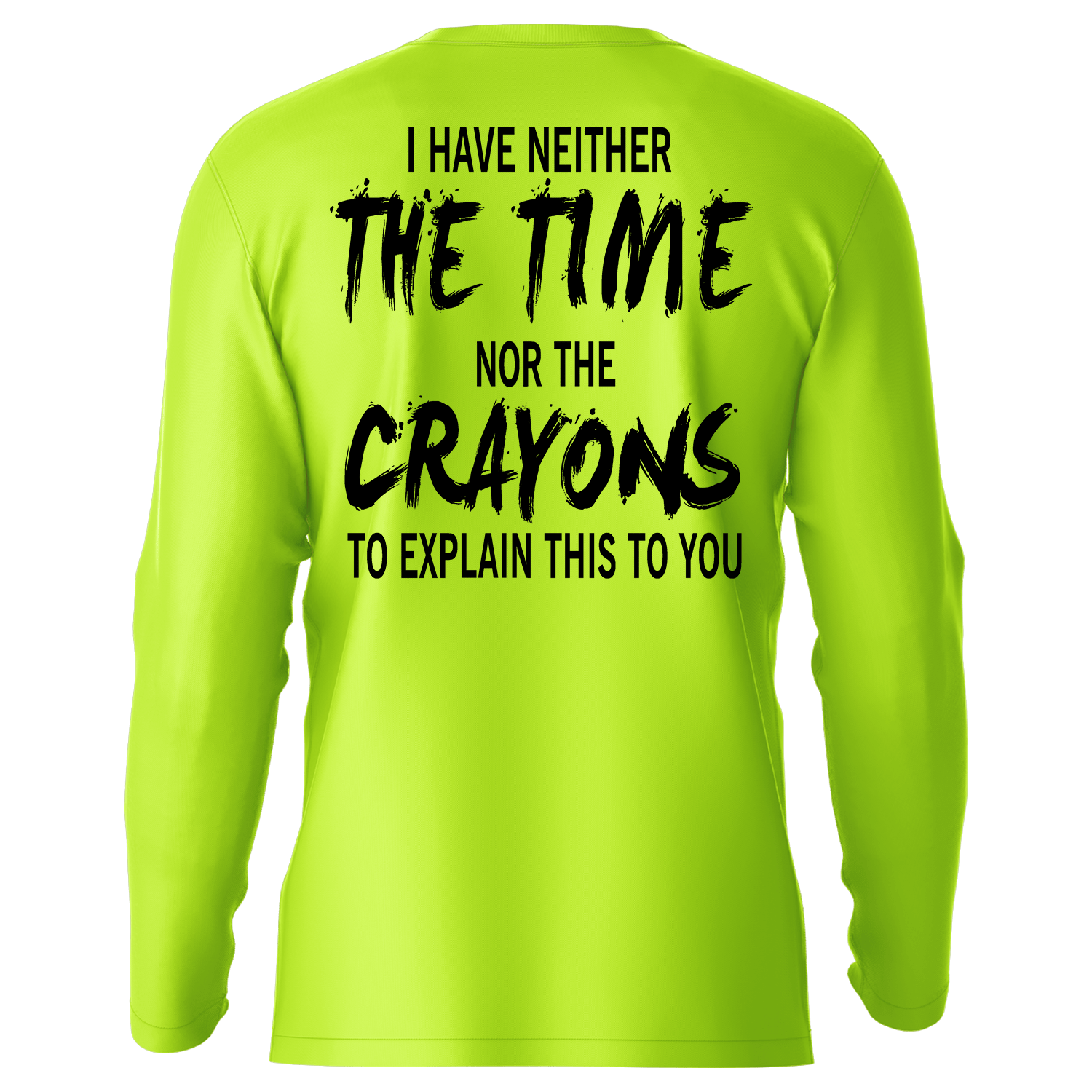 Crayons - Hi-Visibility UPF 50 Long Sleeve Sun Shirt — photo 1 of 2