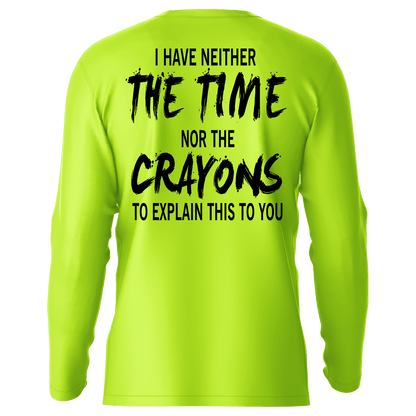 Crayons - Hi-Visibility UPF 50 Long Sleeve Sun Shirt — photo 1 of 2